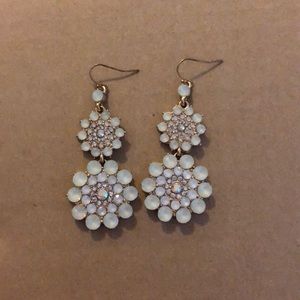 Earrings : worn once for a wedding